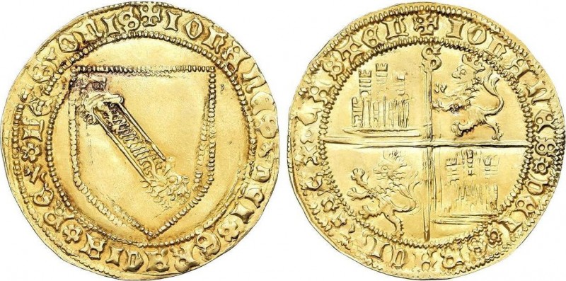 Medieval Coins
Kingdom of Castilla and León
Dobla de la Banda. JUAN II (1406-145...