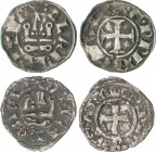 Medieval Coins
The Crusades
Lote 2 monedas Diner Tornés. Ve. ACAYA (Corinto) e Isabel (1297-1301). Anverso: YSABELLA P y Reverso: DE CLARENCIA. Anvers...