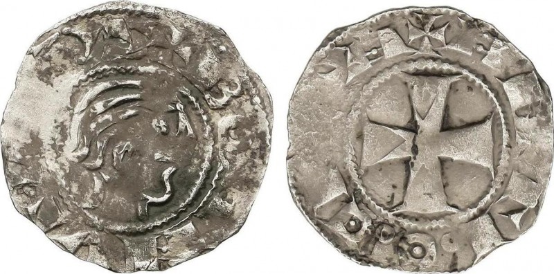 Medieval Coins
The Crusades
Dinero. 1149-1201 d.C. BOHEMUNDO III. PRINCIPADO DE ...