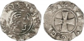 Medieval Coins
The Crusades
Dinero. 1149-1201 d.C. BOHEMUNDO III. PRINCIPADO DE ANTIOQUÍA. Anv.: Cabeza desnuda a izquierda. Rev.: Cruz. Ve. Metcalf-3...
