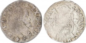 Spanish Monarchy
Philip II
1/5 Escudo. 1566. AMBERES. BRABANTE. 6,81 grs. AR. Acuñación floja en parte. Pátina. Vanhoutd-271.AN; Vti-855. MBC. 