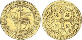 World Coins
France
Mouton d´Or. JUAN II EL BUENO (1350-1364 d.C). Anv.: IOh´ / REX en exergo. 4,60 grs. AU. Brillo original. BONITA PIEZA. Dup-291; Fr...