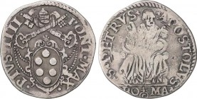 World Coins
Italian States
Lote 3 monedas Testone. (1559-65), 1690 y 1698. PÍO IV, ALEJANDRO VIII e INOCENCIO XII. ESTADOS PAPALES. ROMA. 9,19, 8,58 y...