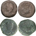 Lots and Collections
Celtiberian Coins
Lote 4 monedas As. BORA y CALAGURRIS (ÉPOCA DE AUGUSTO). AE. A EXAMINAR. AB-289,409,416. BC a MBC-. 