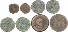 Lots and Collections
Celtiberian Coins
Lote 4 monedas Cuadrante y As (3). CARMO, LASTIGI, IRIPPO. AE. A EXAMINAR. BC a MBC. 