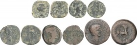 Lots and Collections
Celtiberian Coins
Lote 5 monedas As. IRIPPO (3), SEARO, URSONE. AE. A EXAMINAR. AB-1581 (3), 2112, 2498. BC a MBC. 