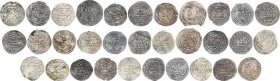 Lots and Collections
Al Andalus and Islamic Coins
Serie 32 monedas Dirham. AL-HAQEM II. MEDINA AZAHARA. AR. 351H (2) tipo V-449; Miles-243 l-z, aa-cc;...