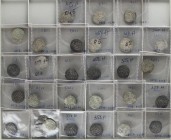 Lots and Collections
Al Andalus and Islamic Coins
Serie 31 monedas Dirham. AL-HAQEM II. MEDINA AZAHARA. AR. 353H (5) tipo V-451; Miles-245b-d, c-u, v-...