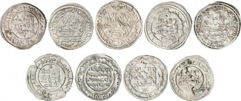 Lots and Collections
Al Andalus and Islamic Coins
Lote 9 monedas Dirham. 381H a ...