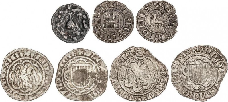Lots and Collections
Medieval Coins
Lote 4 monedas. 2 monedas pirral Silicia de ...