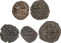Lots and Collections
Medieval Coins
Lote 5 monedas Alfonsí menut y Diner (4). JAUME II, LLUÍS I de SICILIA y FREDERIC IV (3). SARDENYA y SICILIA (4). ...