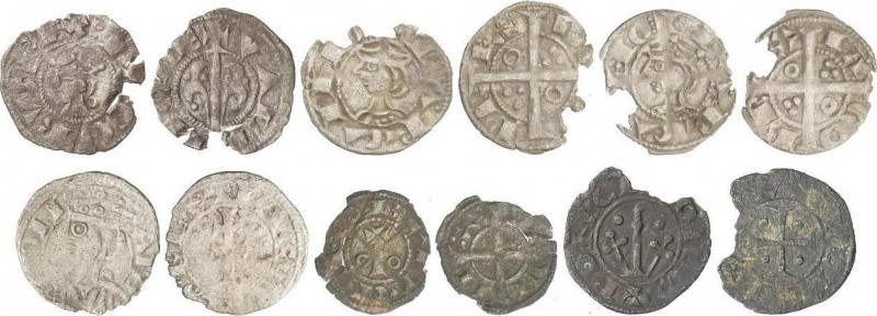 Lots and Collections
Medieval Coins
Lote 6 monedas Òbol y Diner (5). Ve. 4 diner...