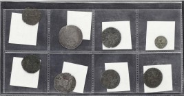 Lots and Collections
Medieval Coins
Lote 8 monedas Òbol a Ral. JOAN II, ALFONS IV (3) Y FERRAN II (4). ARAGÓN, MALLORCA (4), PERPINYÀ y NAVARRA (2). V...