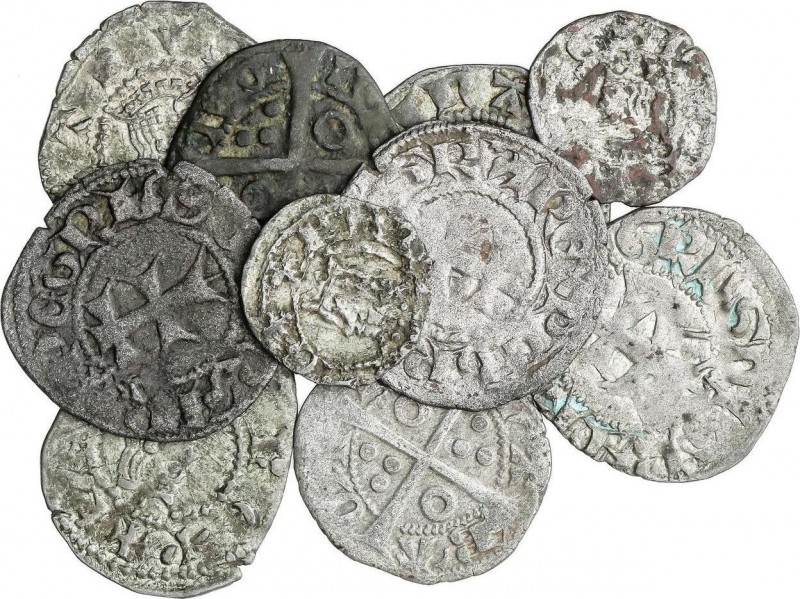 Lots and Collections
Medieval Coins
Lote 10 monedas Òbol (2), Diner (5) y Dinero...