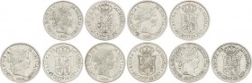 Lots and Collections
Spanish Monarchy
Lote 5 monedas 40 Céntimos de Escudo. 1864,1865,1866,1867 Y 1868. MADRID. A EXAMINAR. AC-499/503. MBC- a MBC+. 