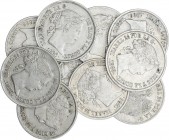Lots and Collections
Spanish Monarchy
Lote 10 monedas 40 Céntimos de Escudo. 1866. MADRID. A EXAMINAR. AC-501. MBC- a MBC+. 