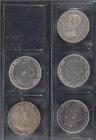 Lots and Collections
Alfonso XIII
Lote 5 monedas 5 Pesetas. 1891 (*18-91) P.G.-M, 1894 (*18-94) P.G.-V. 1898 (*18-98) S.G.-V (2) y 1899 (*18-99) S.G.-...