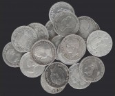 Lots and Collections
Lots and Collections
Lote 18 monedas 50 Céntimos. 1869 a 1904. Diez años distintos: 1869, 1870, 1881, 1885, 1889, 1892, 1894, 190...