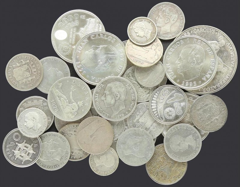 Lots and Collections
Lots
Lote 34 monedas 50 Céntimos a 5 Ecu. 1869 a 1995. I RE...