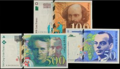 Wolrd Banknotes
Lote 3 billetes 50, 100 y 500 Francos. 1992,1994 y 1998. FRANCIA. Saint-Exupéry, Cezanne y Marie Curie.. Pick-157a, 158a, 160a. SC. 