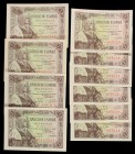 Spanish Banknotes Lots and Collections
Lote 10 billetes 1 Peseta. 15 Junio 1945. Isabel La Católica. Diferentes series, la mayoría correlativos. A EXA...
