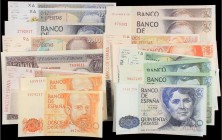 Spanish Banknotes Lots and Collections
Lote 20 billetes 200  a 10.000 Pesetas. 1979 a 1995. Pequeña colección de todos los billetes de peseta emitidos...