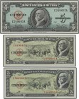 World Banknotes Lots and Collections
Lote 32 billetes 1 (3), 5 (7), 10 (11), 20 (8), 50 (2) y 100 Pesos. 1949 a 1960. CUBA. A EXAMINAR. Pick-77b, 79a,...