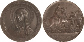 Spanish Medals
Centenario Canonización de Santa Teresa de Jesús. 1922. Anv.: Busto de Santa Teresa. Rev.: Encuentro con un hombre a caballo, cuando ib...