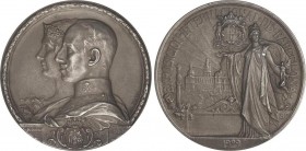 Spanish Medals
Exposición Internacional de Barcelona. 1929. BARCELONA. Anv.: Bustos de los Reyes a izquierda. Rev.: Alegoría de Barcelona con escudo, ...