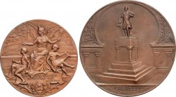 World Medals
Lote 2 medallas Ministerio Obras públicas y Castelli. 1902, 1910. ARGENTINA. AE. Ø 52 y 65 mm. A EXAMINAR. EBC. 