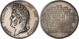 World Medals
Puente de Lyon. 1843. FRANCIA. Anv.: Busto de Felipe I a izquierda. Rev.: Leyenda. 64,60 grs. AR. Ø 50 mm. Grabador: Barre. (Limpiada. Pe...
