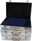 Documents and Miscellaneous
Lote 3 maletines de aluminio. Ø 235x400 mm. cada uno. En su interior bandejas de diversos tamaños. En Muy buen estado. A E...