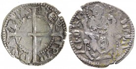 Aquileia - Bertrando (1334-1350) Denaro con Sant'Ermacora barbuto - MIR 38 - NC - Ag gr. 0,81
MB