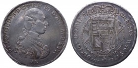 Firenze - Granducato di Toscana - Pietro Leopoldo I d'Asburgo Lorena (1765-1790) - Francescone 1787 tipo "senile" - CNI 157/9 - R2 MOLTO RARO - Ag gr....