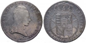 Firenze - Granducato di Toscana - Ferdinando III di Lorena (1790-1801) Francescone 1794 - Gig. 26 - NC - Ag gr. 27,09
BB/qSPL