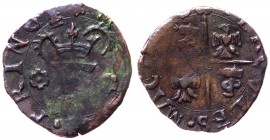 Frinco - Ercole Mazzetti (1587-1601) Contraffazione della Trillina milanese - MIR 657 - R - Ae gr. 0,72
BB