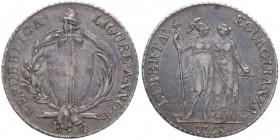 Genova - Repubblica Ligure (1798-1805) - 4 Lire 1798 Anno I - Gig. 14 - R - Ag gr.16,50
SPL