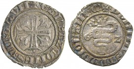 Milano - Gian Galeazzo Visconti (1378-1402) Signore di Milano (1378-1395) Sesino del I°Tipo - Cr. 2 - Ag gr. 1,04
BB