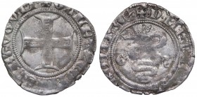 Milano - Gian Galeazzo Visconti (1385-1402) I Duca di Milano (1395-1402) Sesino tipo con croce e biscione senza segni agli angoli della croce rapprese...