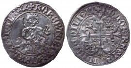 Regno di Napoli - Roberto d'Angio (1303-1343) Gigliato - MIR 28 - Ag gr. 3,98
qSPL