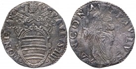Stato Pontificio - Ancona - Paolo IV (Gian Pietro Carafa) 1555-1559 Giulio con S. Paolo - III° tipo con libro chiuso - Berm. 1046 - Ag gr. 2,22
qBB