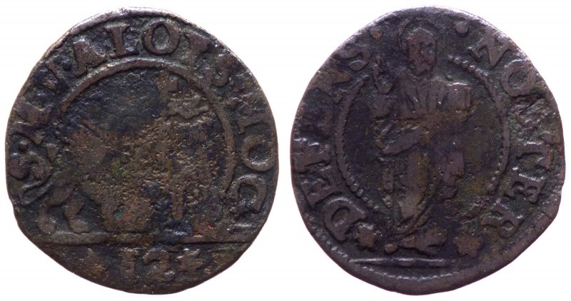 Venezia - Alvise III Mocenigo Doge CXII (1722-1732) Soldo da 12 bagattini - Paol...