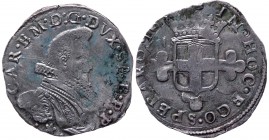 Carlo Emanuele I (1580-1630) 2 Fiorini data illegibile - Cfr. MIR 647 - R - Ag/Mi gr. 6,75
n.a.