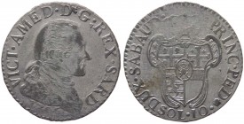 Vittorio Amedeo III (1773-1796) 10 Soldi 179? - Zecca di Torino - Mi gr. 2,58
MB