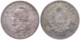 Argentina - Confederazione Argentina (1881-1969) 50 Centavos 1883 - KM 28 - Ag 
BB
