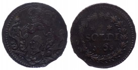 Corsica - Pasquale Paoli (1762-1768) 4 Soldi 1765 - Zecca di Corte - CNI 19 - R2 MOLTO RARA - Mi gr. 2,27
BB+
