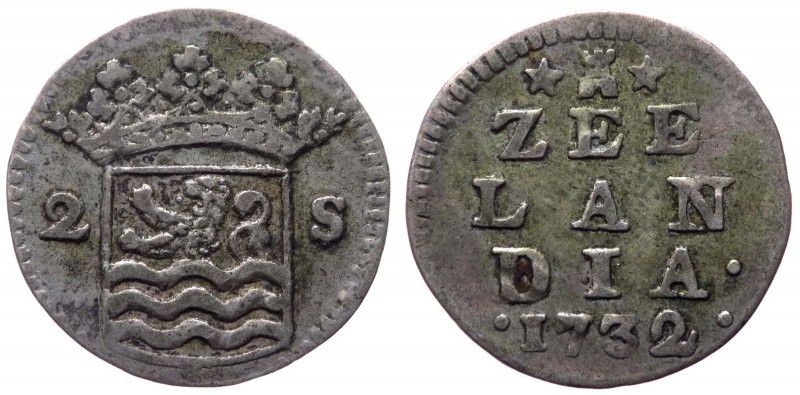 Olanda - Zeeland - Confederazione degli stati olandesi (1543-1795) 2 Stuiver 173...