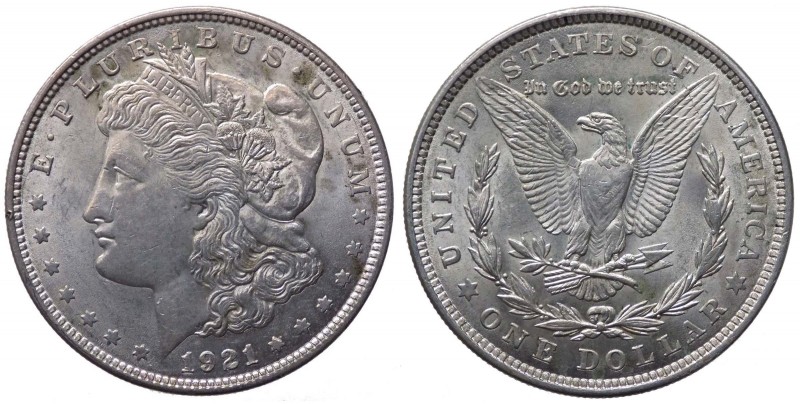 Stati Uniti d'America - Stati Uniti d'America (1859-1909) 1 Dollaro "Morgan" 192...