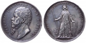Vittorio Emanuele II (1861-1878) medaglia emessa con decreto del 4 marzo 1865 - Veniva concessa a chi avesse partecipato ad alcuni eventi bellici comp...
