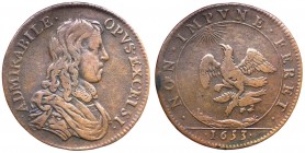 Francia - Luigi XIV (1643-1715) gettone 1653 - D/ ADMIRABLE OPUS EXCELSI busto del re a destra - R/ NON IMPUNE FERET un'aquila ghermisce il suo aquilo...